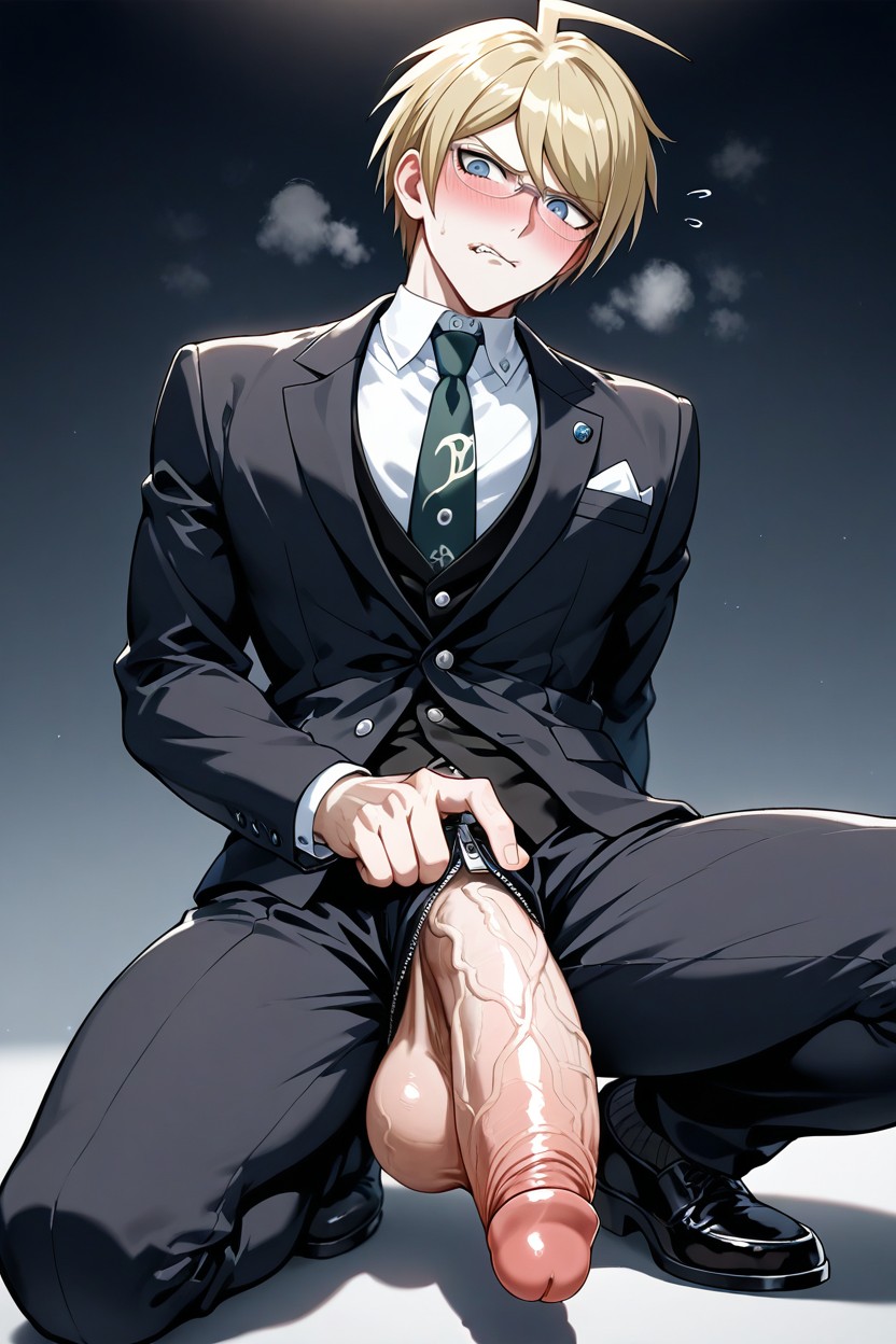 苗條, Penis Poking Out, Saggy Balls AI同性戀黃片