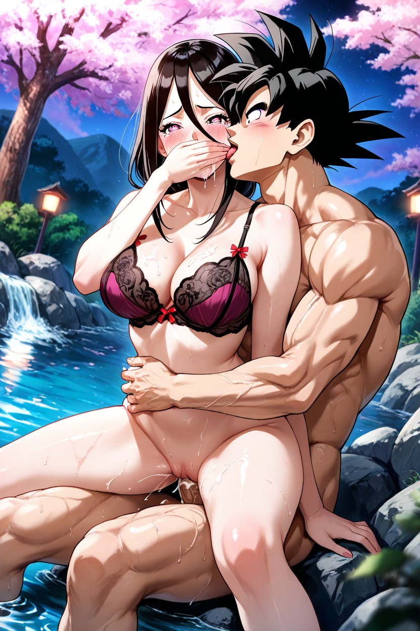 Deep Sex, Goku Sitting In The Rock, Night Hentai AI Porn