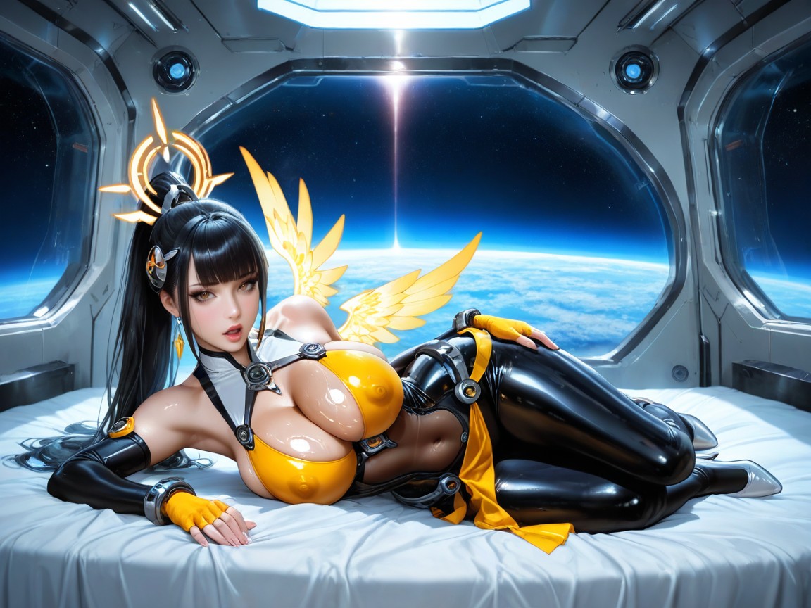 Horny, Yellow Trim, Moaning Hentai AI Porn
