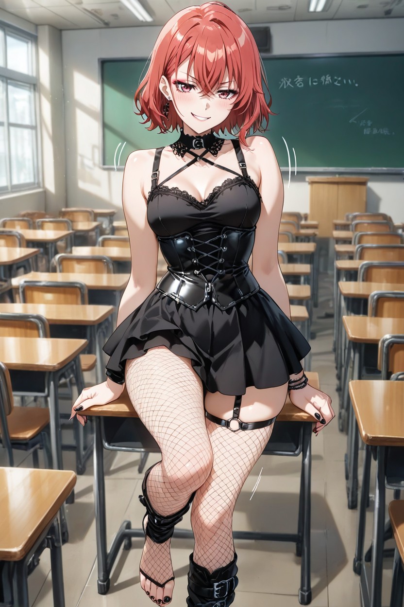 Very Close, Small Breasts, Anime Hentai AI Porn