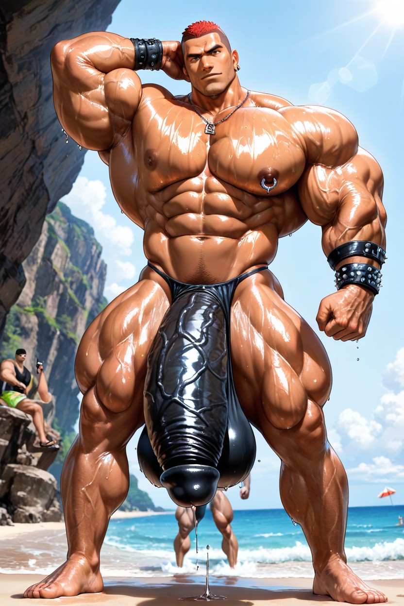 超大肌肉, Horny, Big Chest AI同性戀黃片
