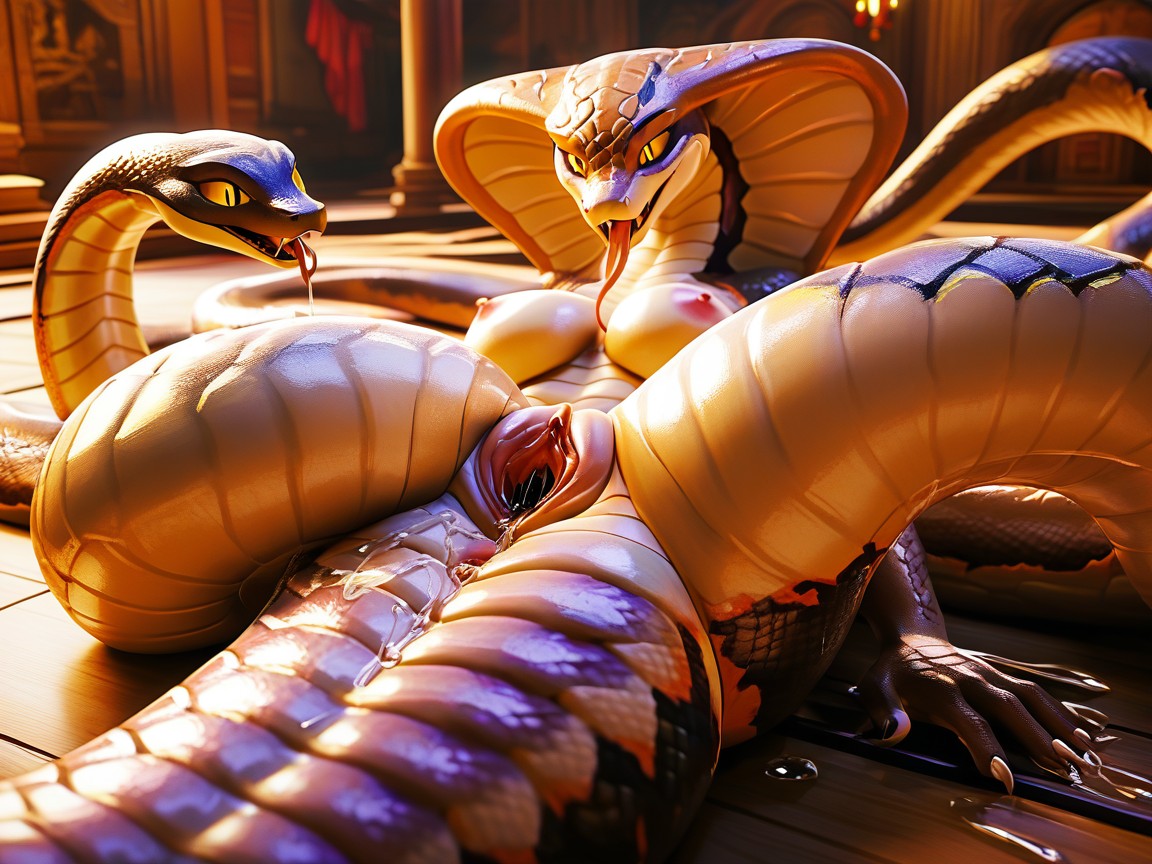Huge Lamia Pussy, Lamia Body, 25+ Furry AI Porn