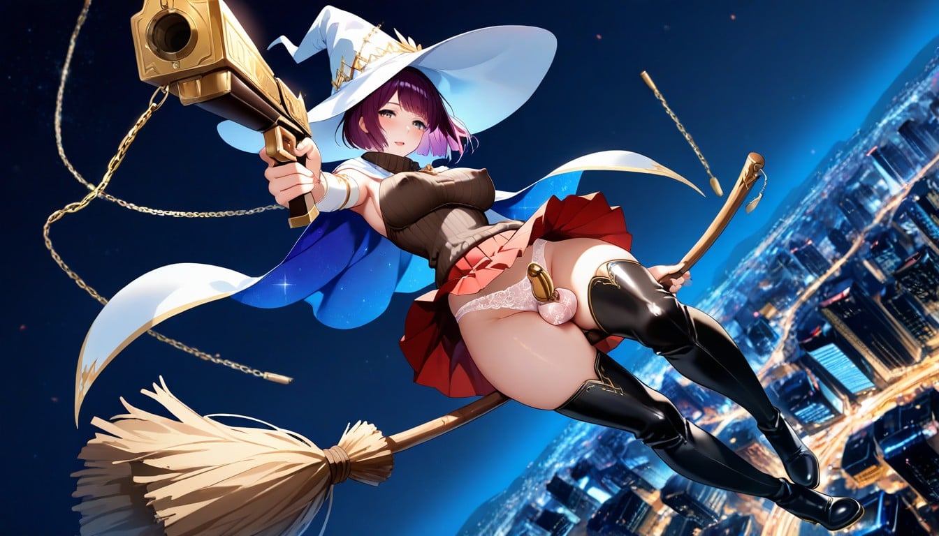 Short Length, Dynamic Angle, Detailed Hentai AI Porn