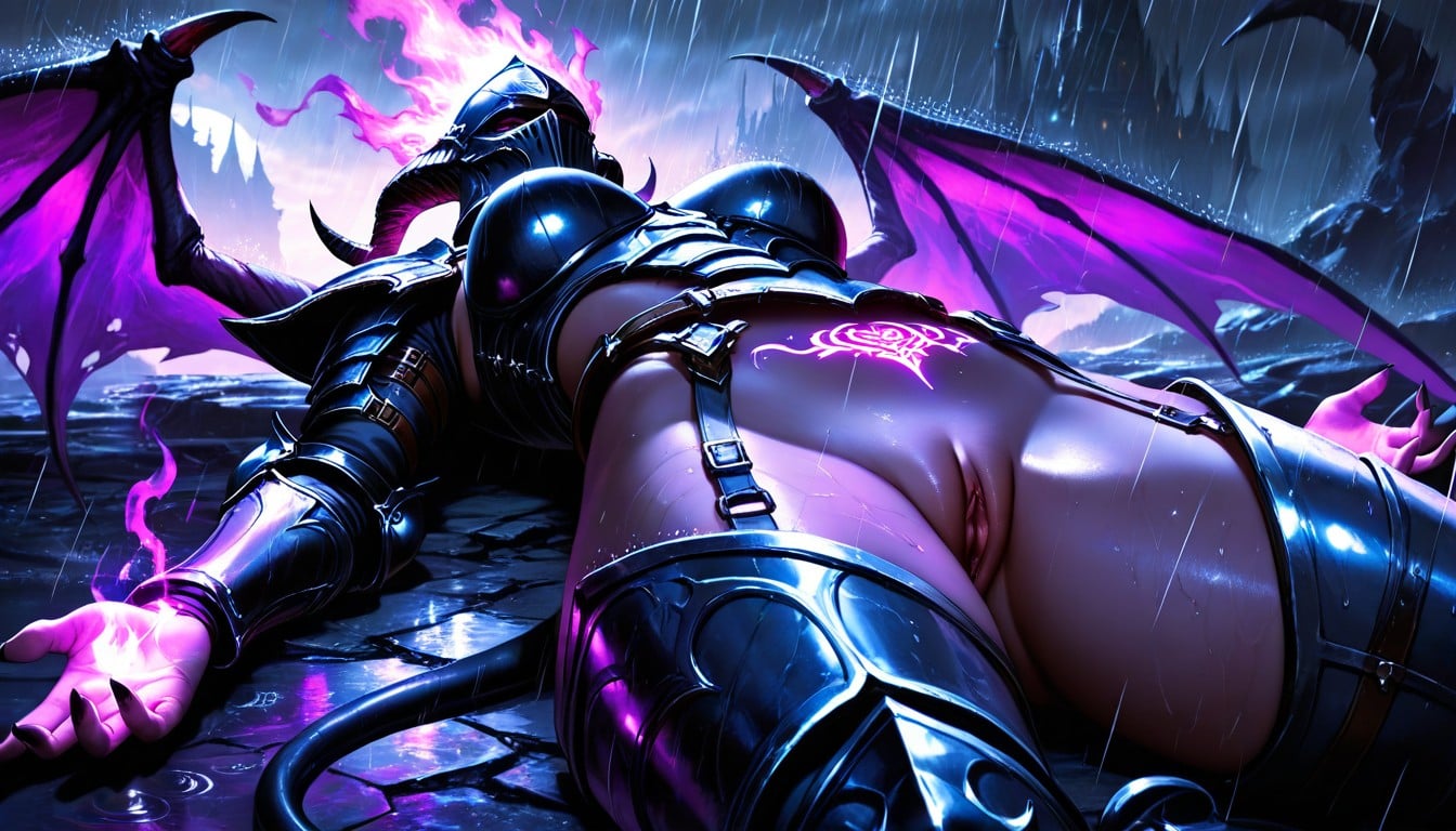 Lean Body, Succubus, Demon Horns AI Porn