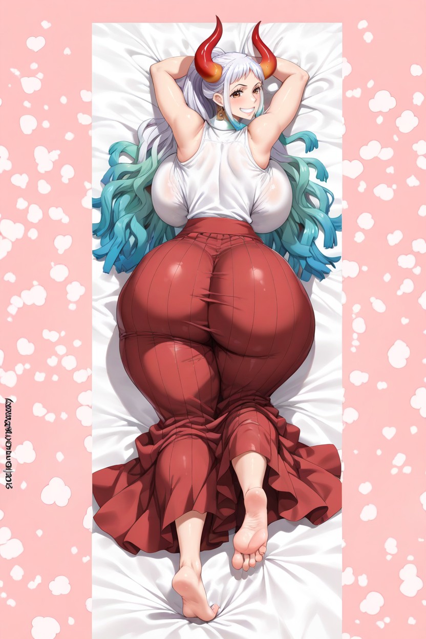 Fit, Perfect Long Feet, One Leg Up AI Porn