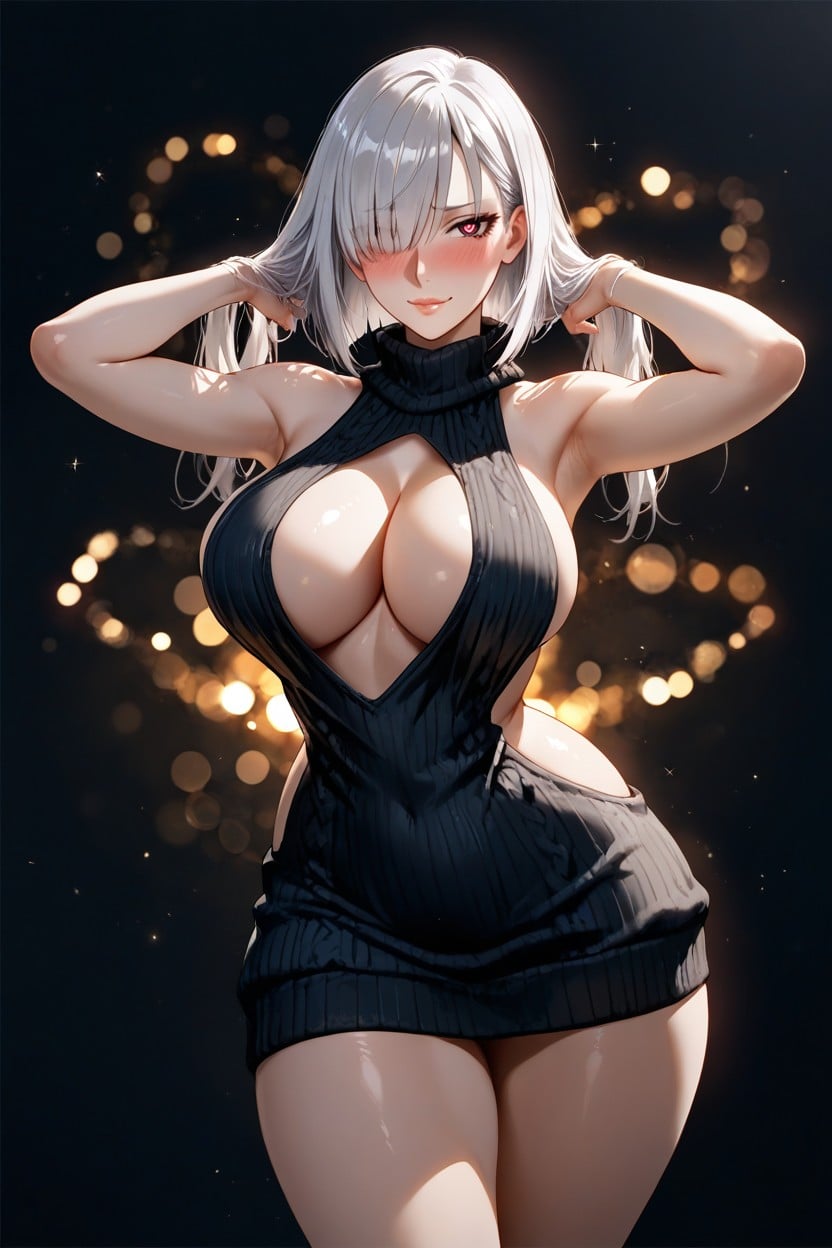 Cheerful Expression, Volumetric Lighting, Blushing Hentai AI Porn