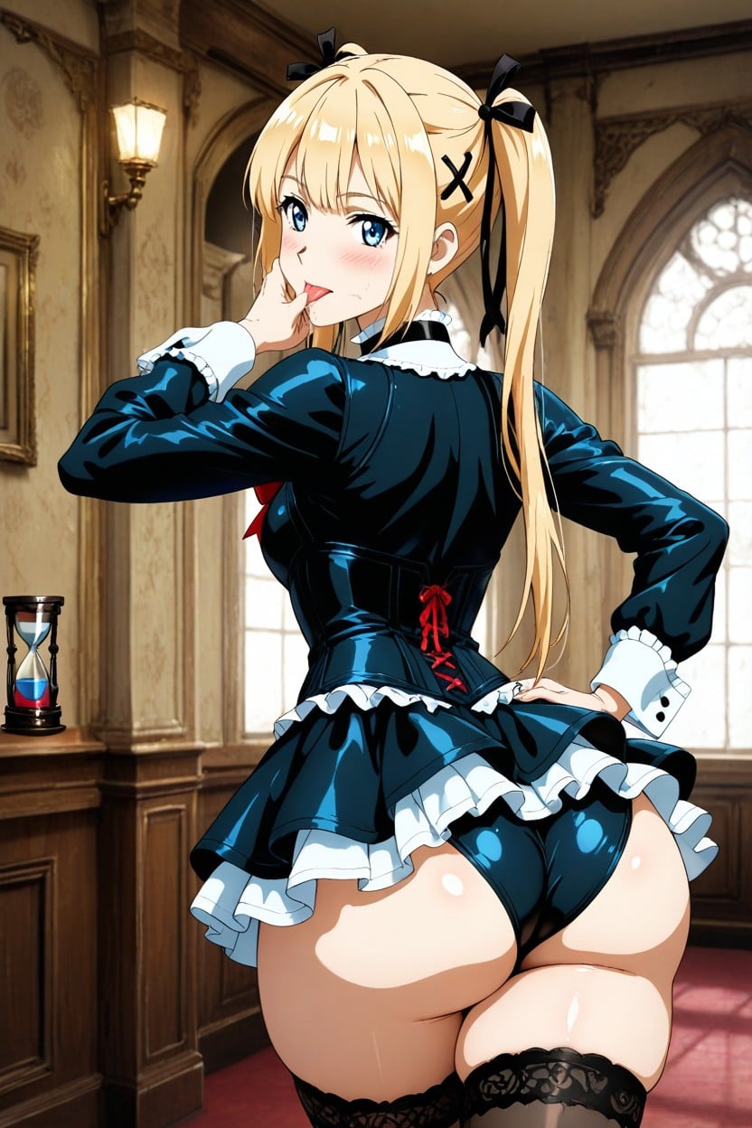 No Bonnet, Cel Shading, Large Breast Hentai AI Porn