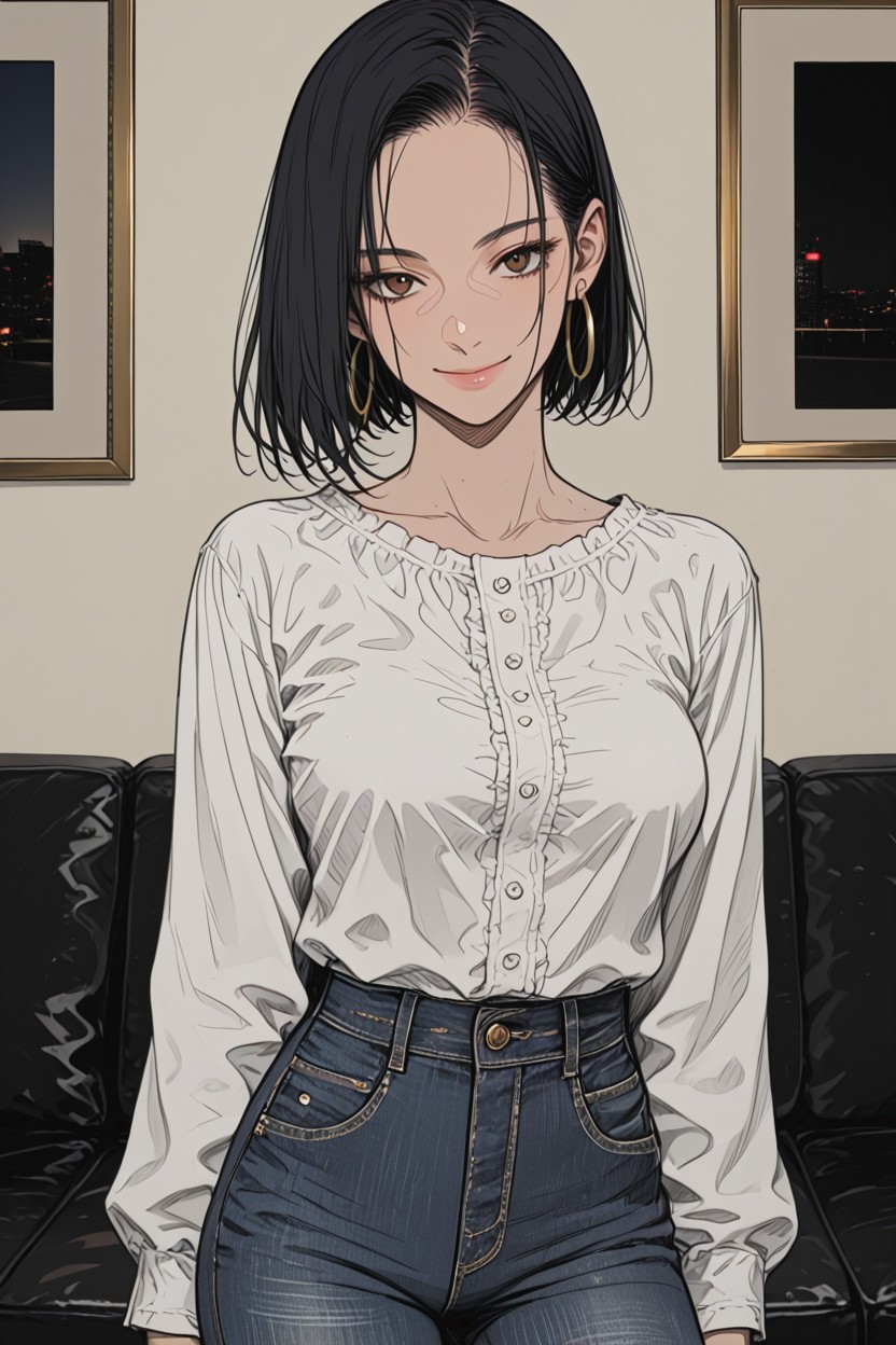 Hd, White Blouse, Tv Hentai AI Porn