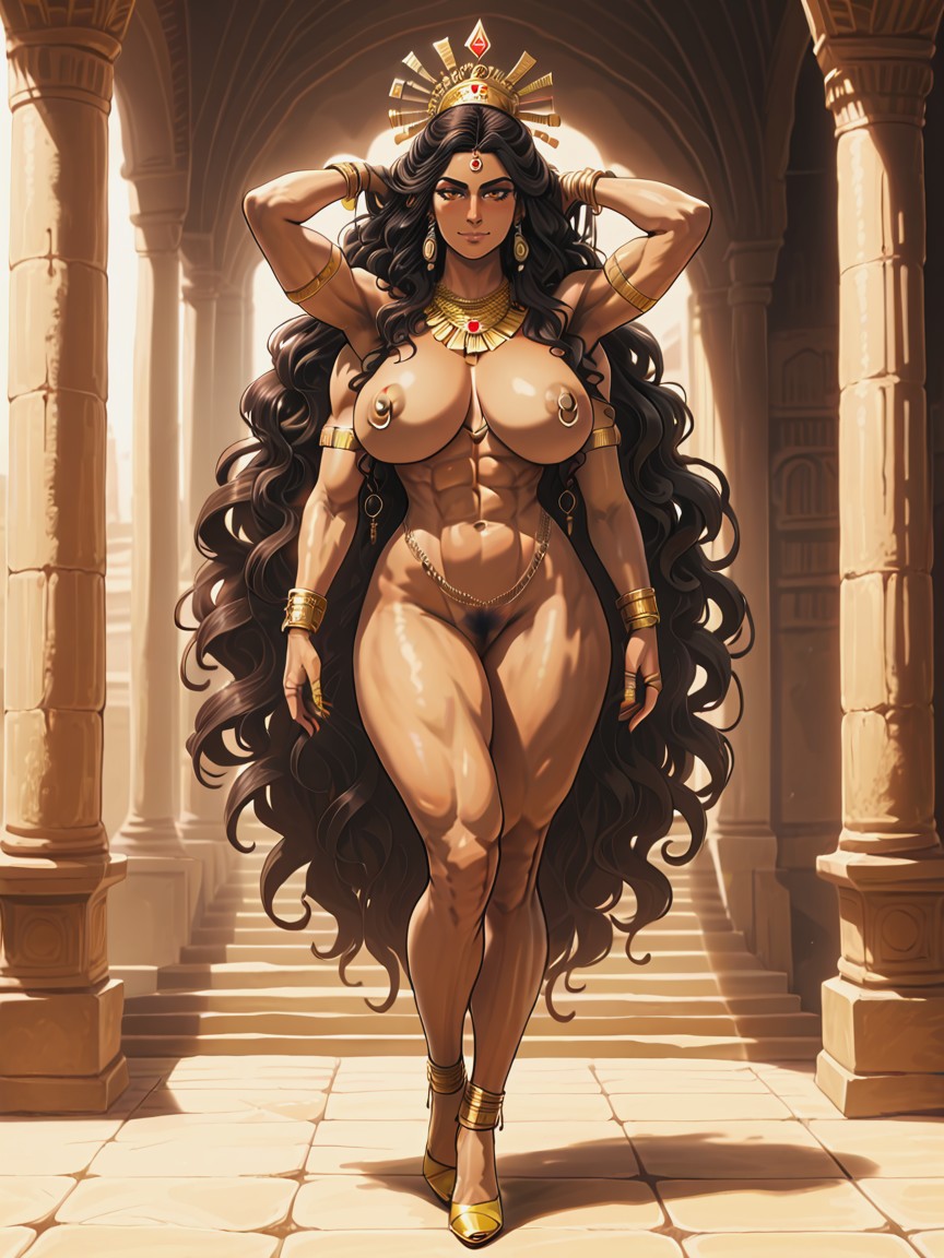 Well Built, Very Beautiful, Huge Ornate Crown Hentai AI Porn