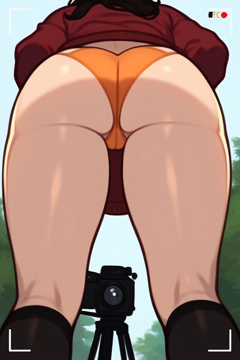 In Forest, Black Hair, Facing Away Hentai AI Porn