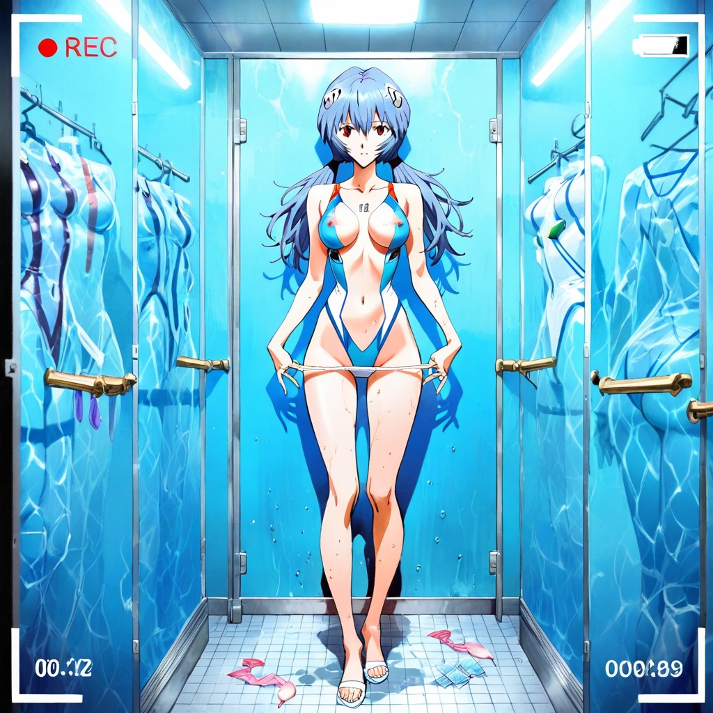 Three Female, Iphone Shooting Screen, Used Condom Hentai AI Porn