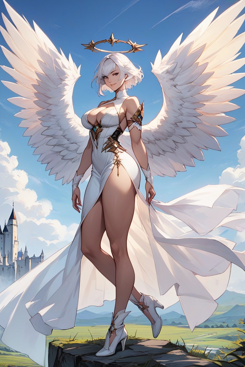 Castle, 18+, White Hair Porno IA