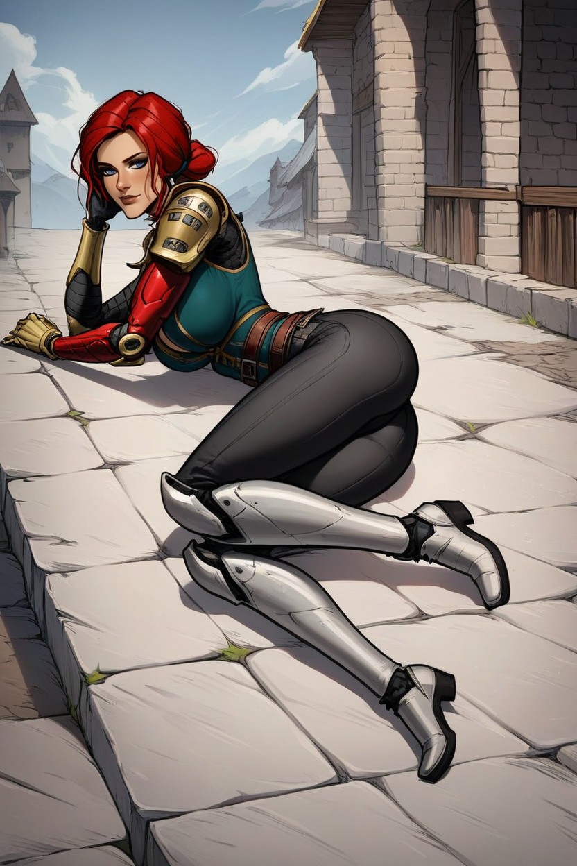 Full Body, She Have Bionic Body, She Have Cyber Neck Porno IA