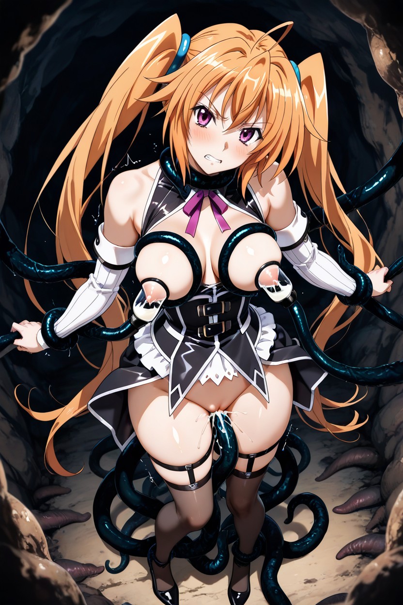 Angry, Orgasm, Fitted Bodice And Flared Skirt Hentai AI Porn