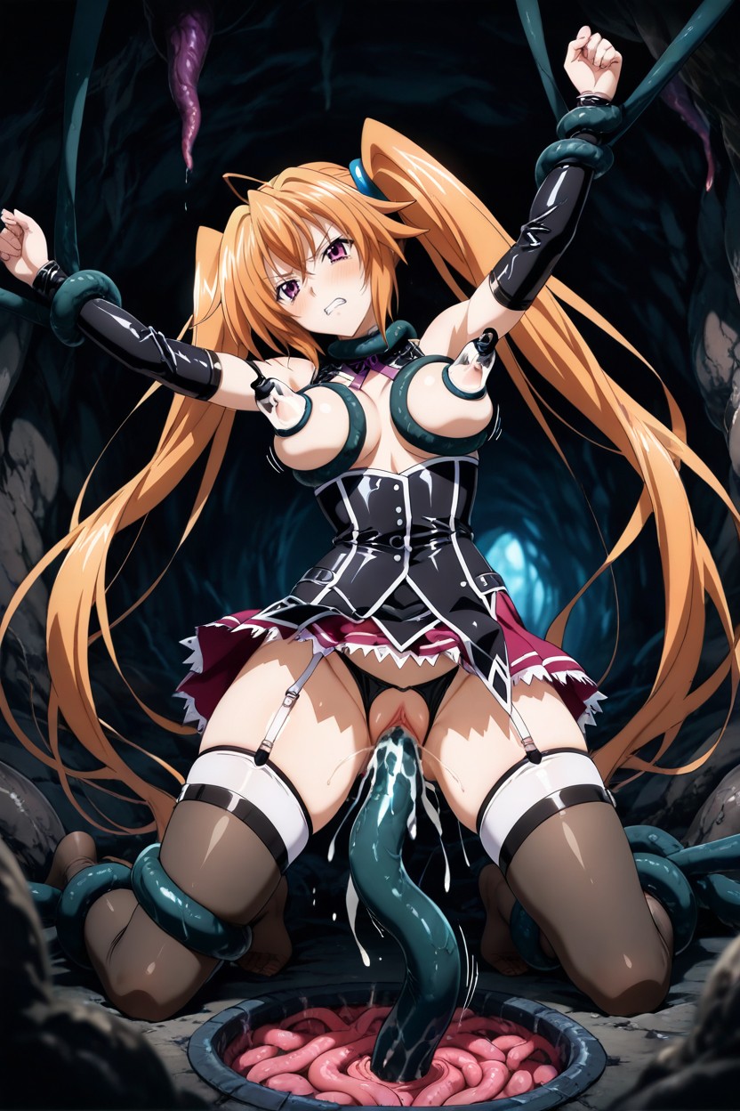 Tentacle Penetration In Pussy, 25+, Wide Hips Hentai AI Porn