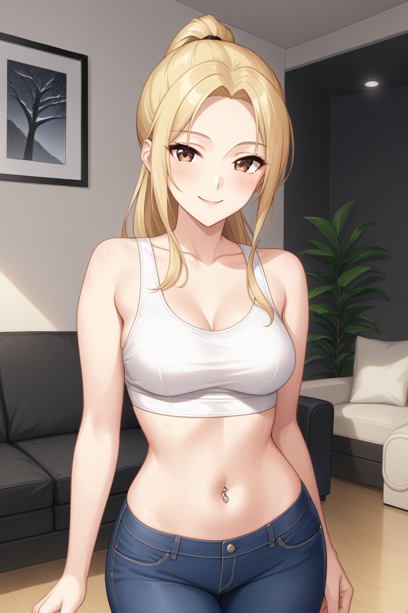 Tv, Living Room, 25+ Hentai AI Porn