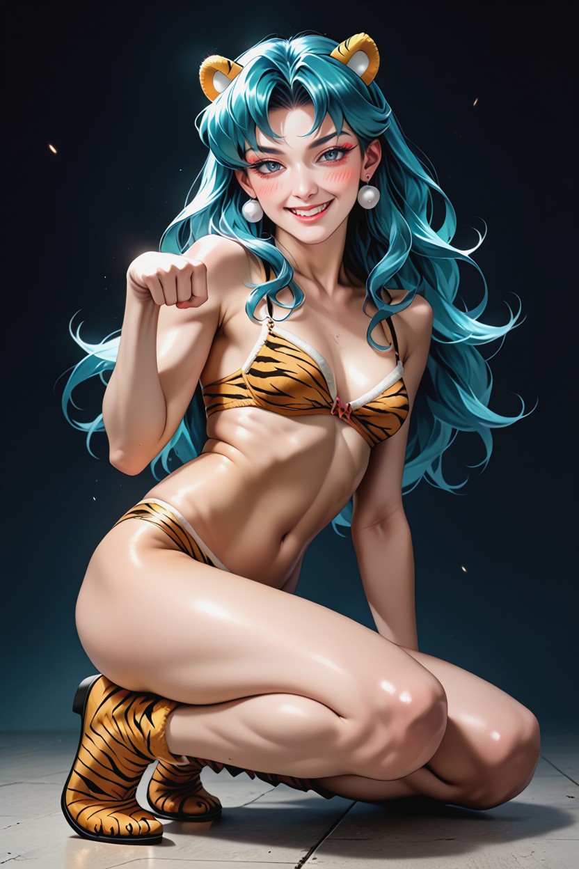 Model, Small Breasts, Detailed Body Hentai AI Porn