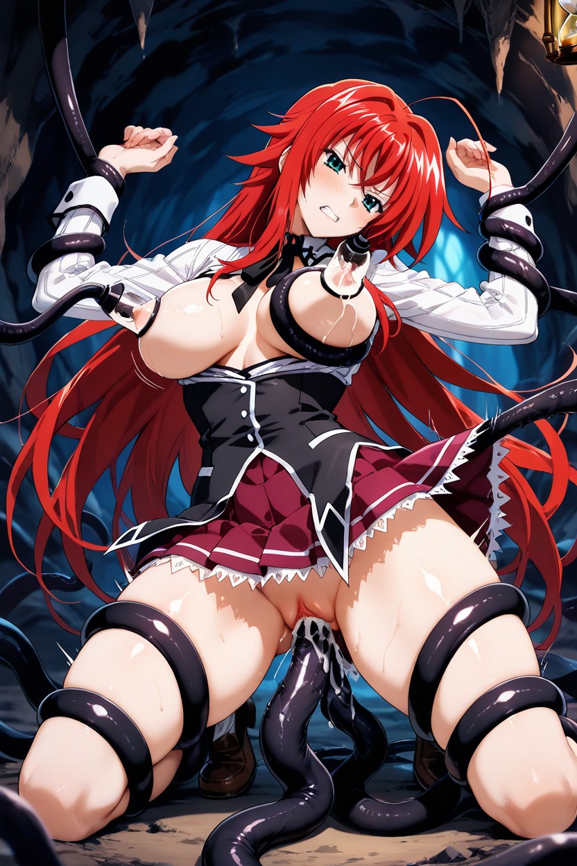 Angry, Orgasm, Tentacle Milking Breast Hentai AI Porn