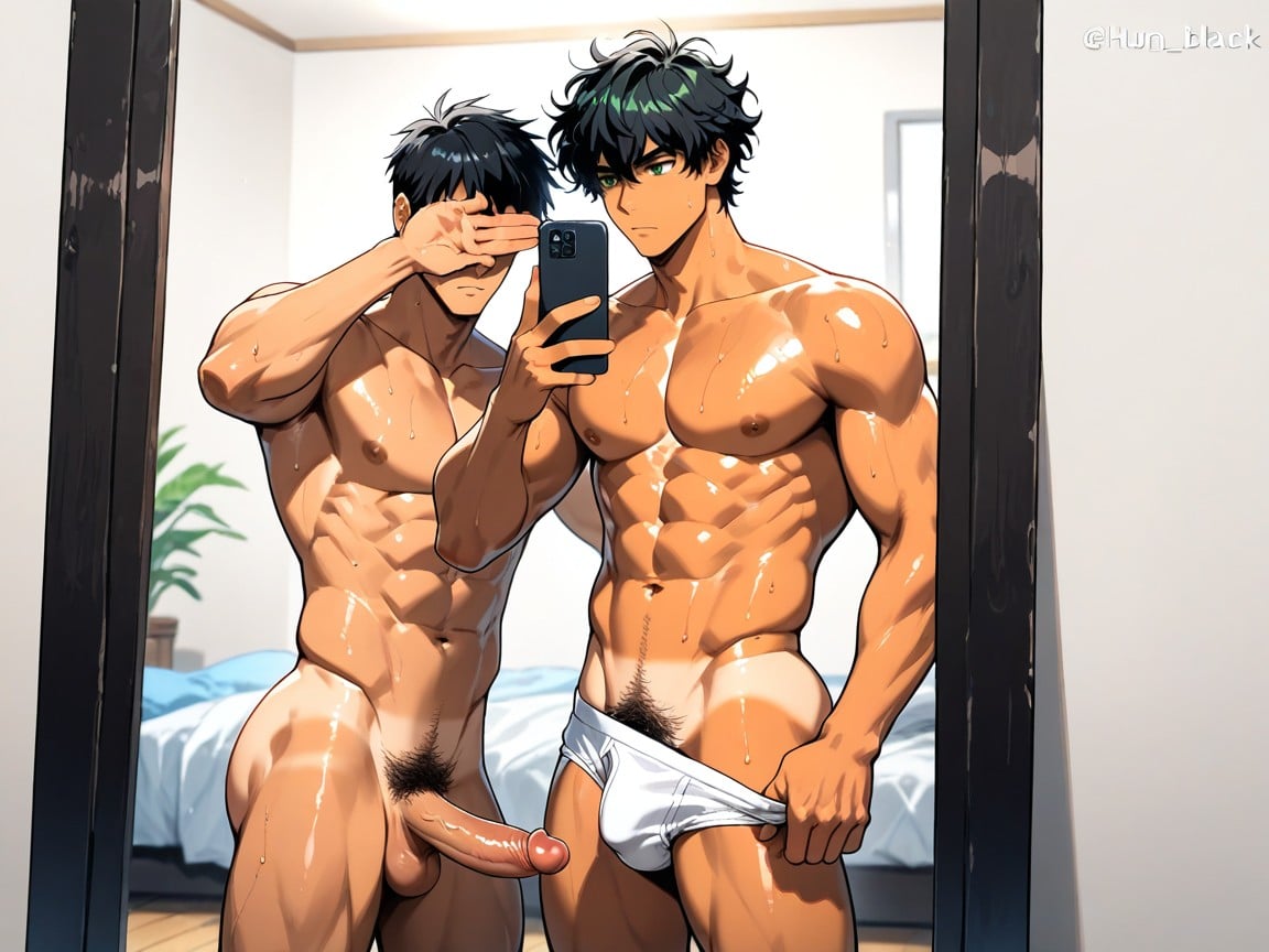 Morning Wood, 18+, Erect ИИ гей порно