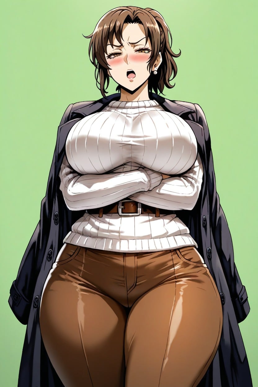 Alone, High Resolution, Wide Hips Hentai IA
