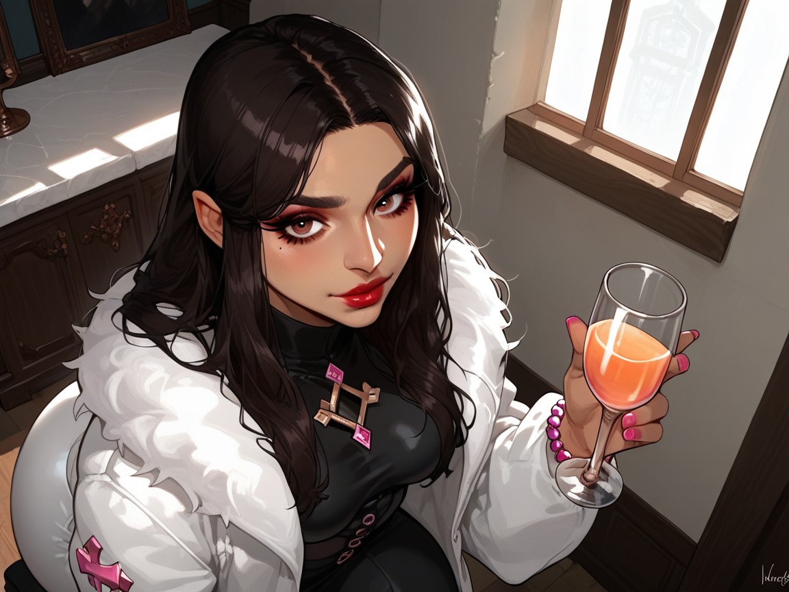 Diamond Jewelry, Largo, Pretty Diva Face Hentai IA