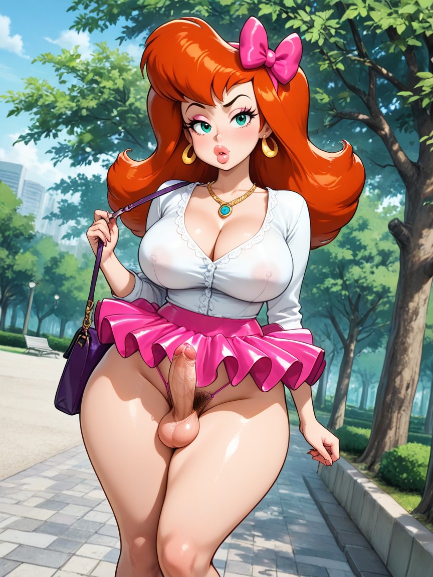 Transgenres, Mini Falda, Precum Hentai IA