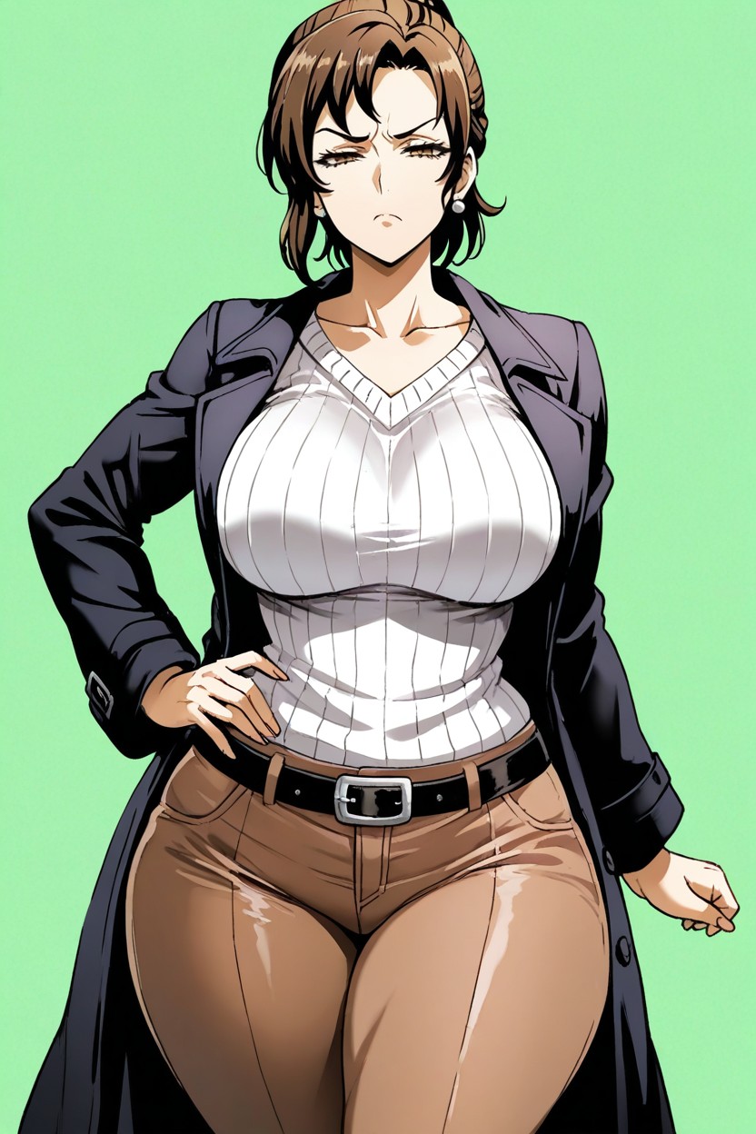 Narrowed Eyes, High Resolution, Big Ass Hentai IA