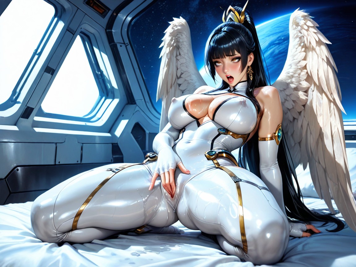 Moaning, Gigantic Window, Realistic Hentai AI Porn