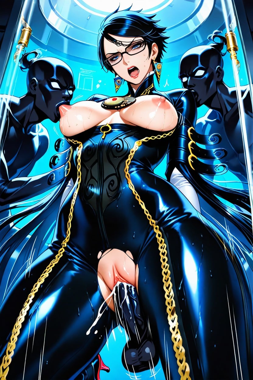 Exposed Pussy, Rough Fucking, Black Monster Hentai AI Porn