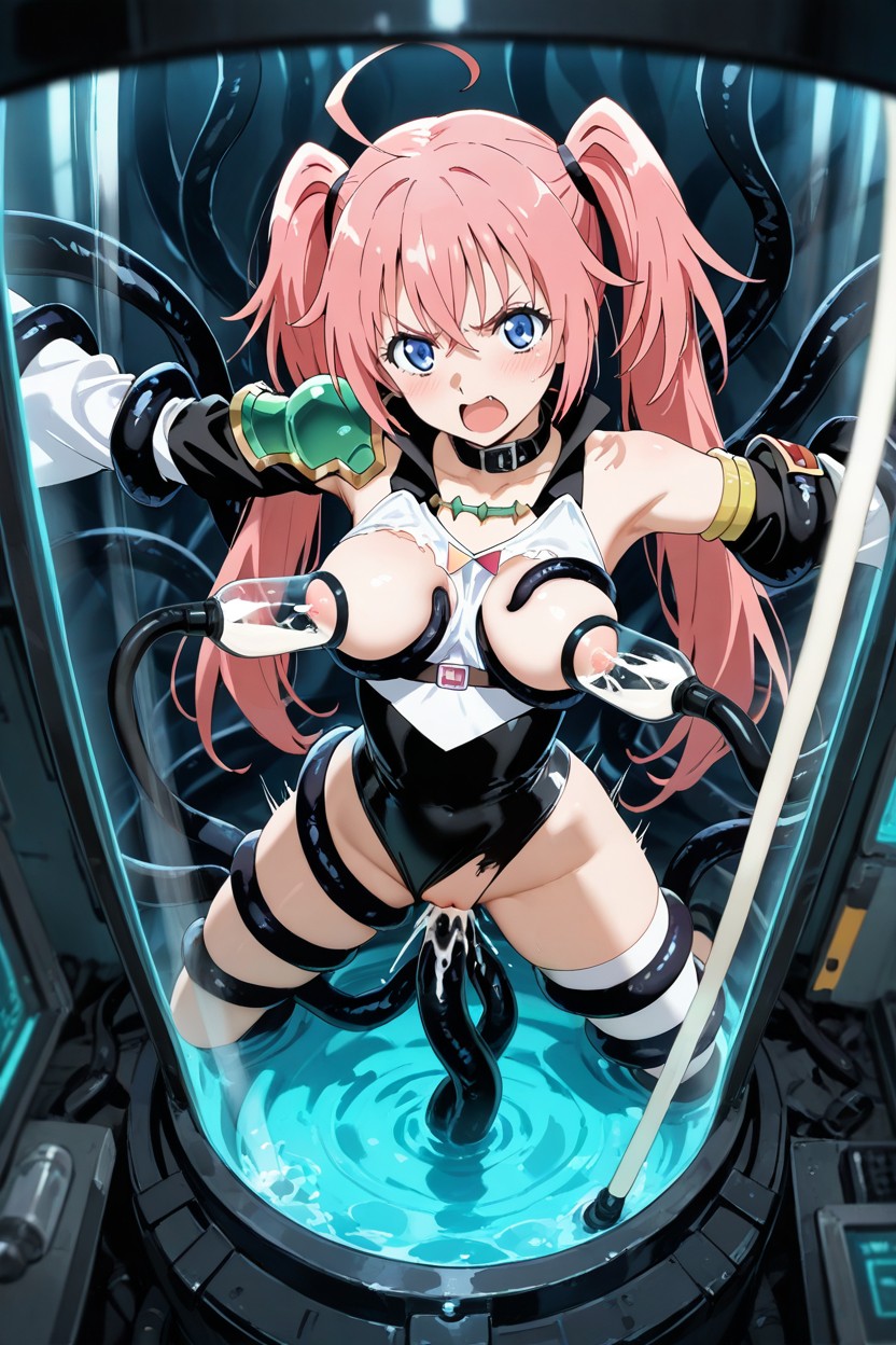 Medium Breasts, Exposed Pussy, Anime Style Hentai AI Porn