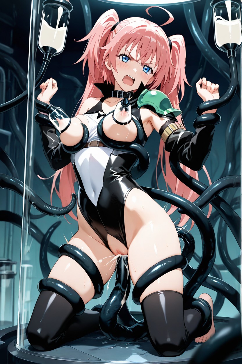 Open Mouth, Milim Nava Tensei Shitara Suraimu Datta Ken, Fucked By Huge Black Tentacles Hentai IA
