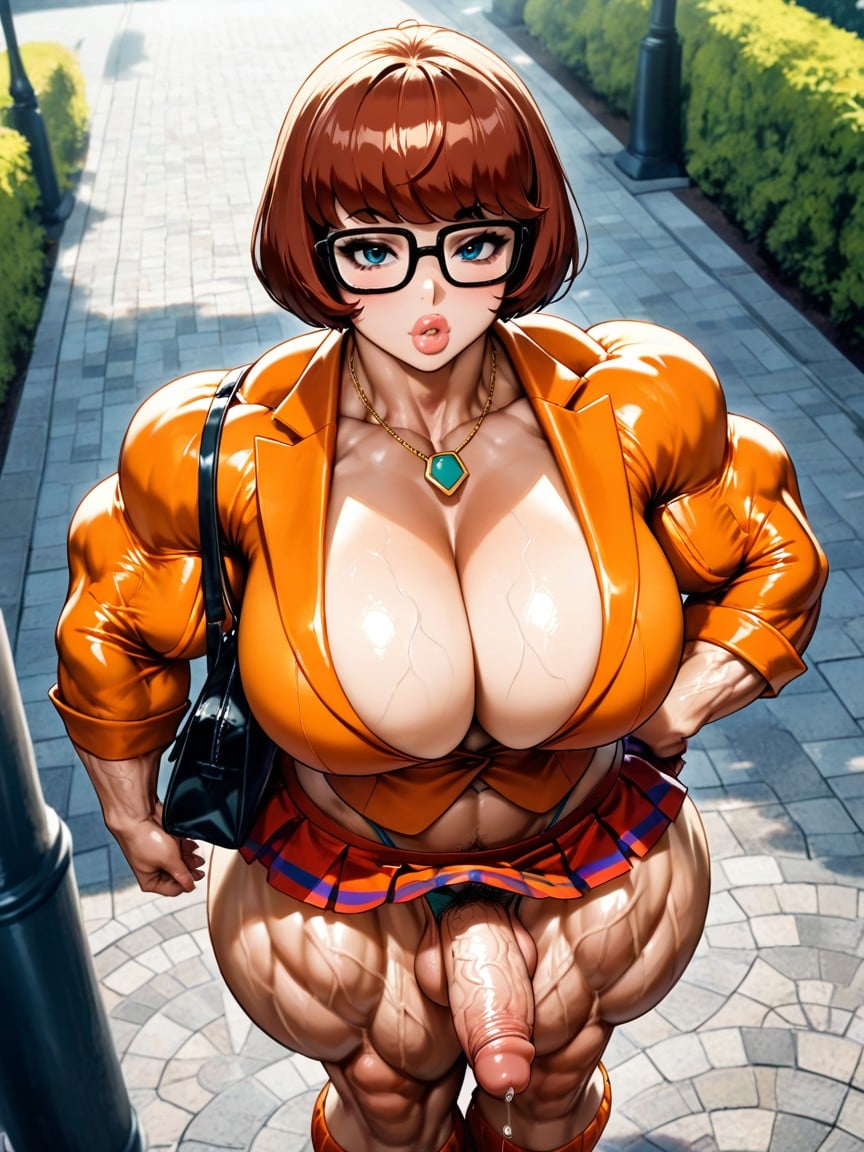 Vello Púbico, Mini Falda, One Expensive Shoulder Bag For Women Hentai IA