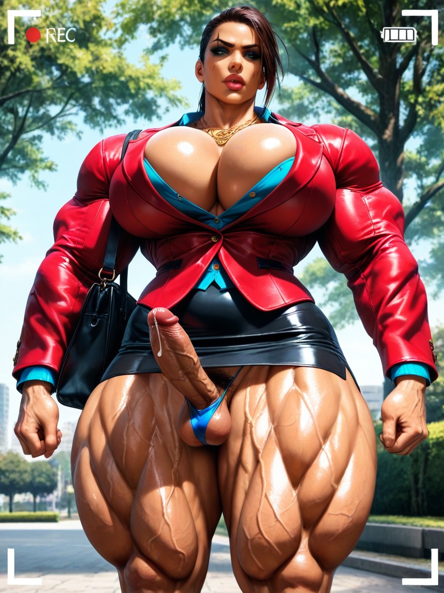 Skimpy Tutu, Park, Toned Hentai AI Porn