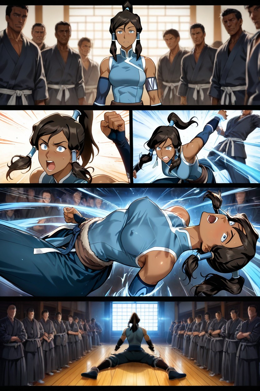 Hyper Long Legs, Erect Nipples, Irregular Shaped Panels Hentai AI Porn