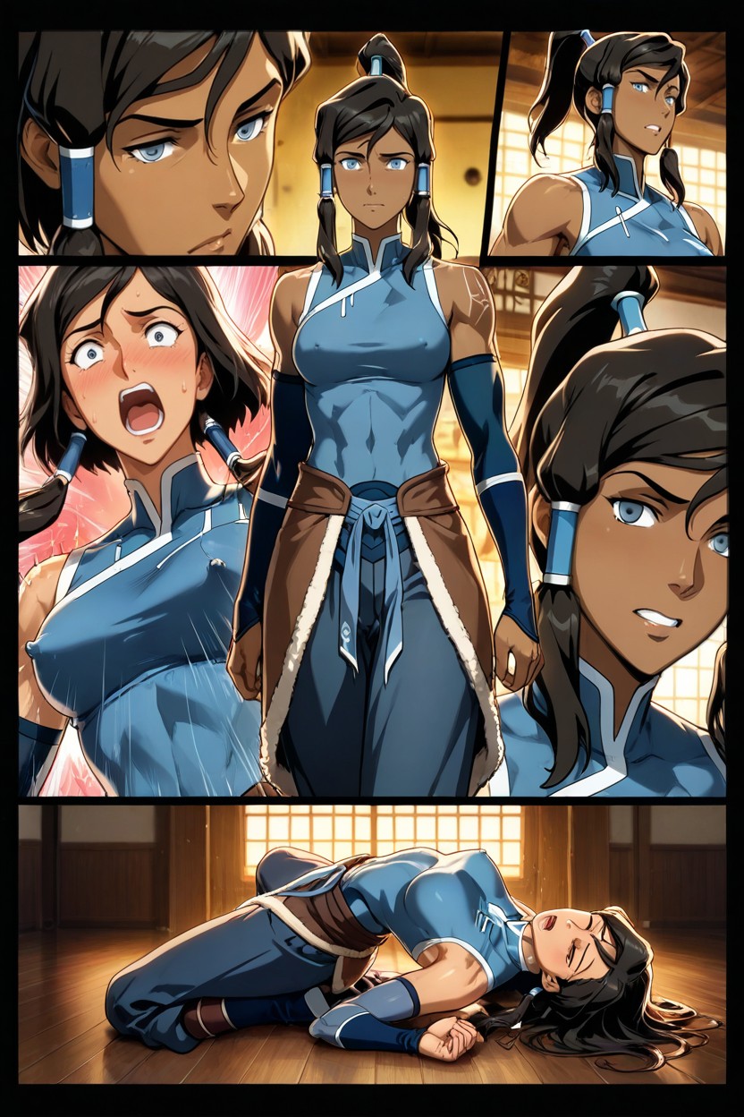 Hyper Tall Body, Mens Restrained Her, Hyper Shredded Outfit Hentai IA