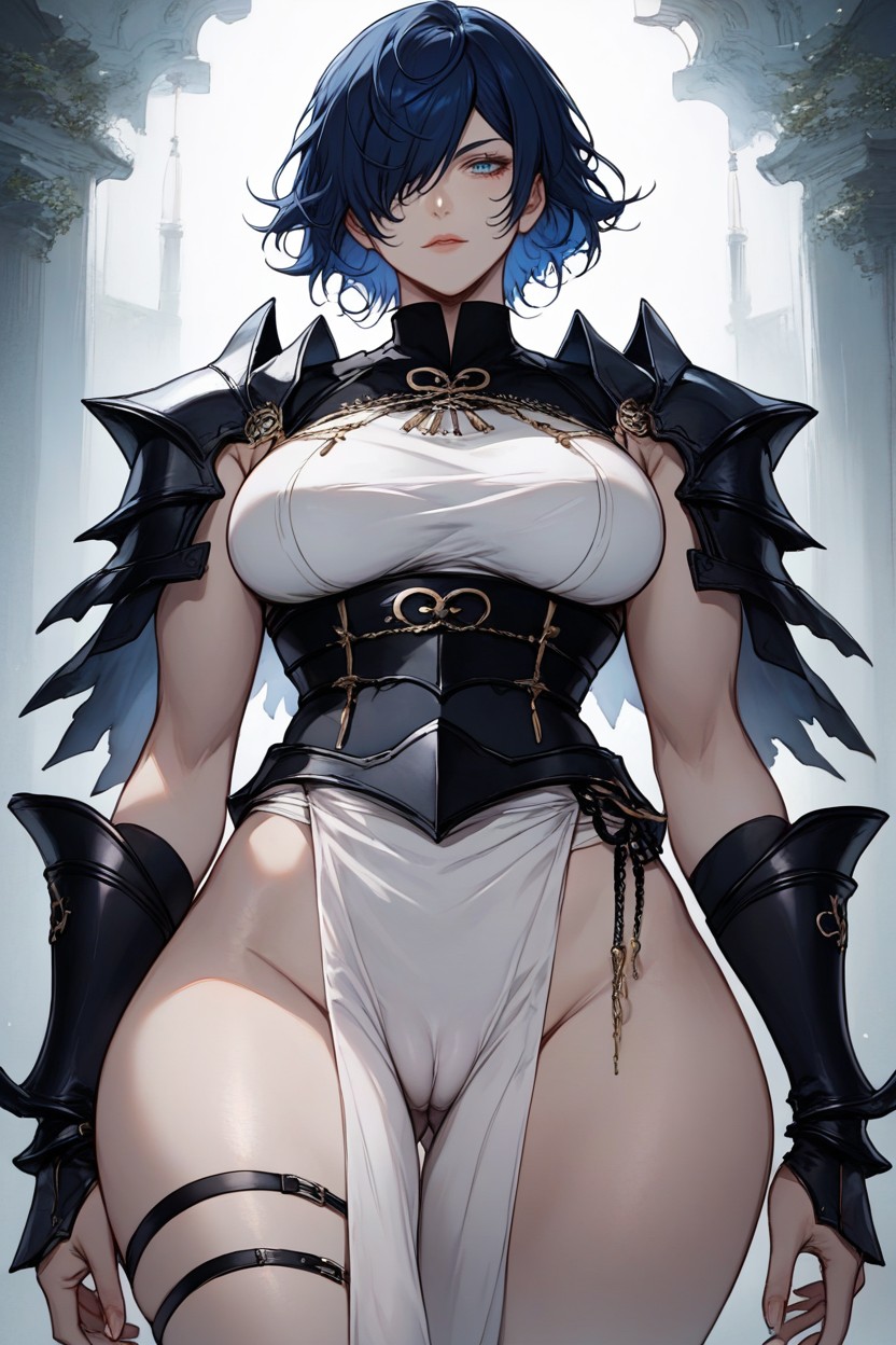 Smooth Hair Texture, Woman, Camel Toe Hentai IA