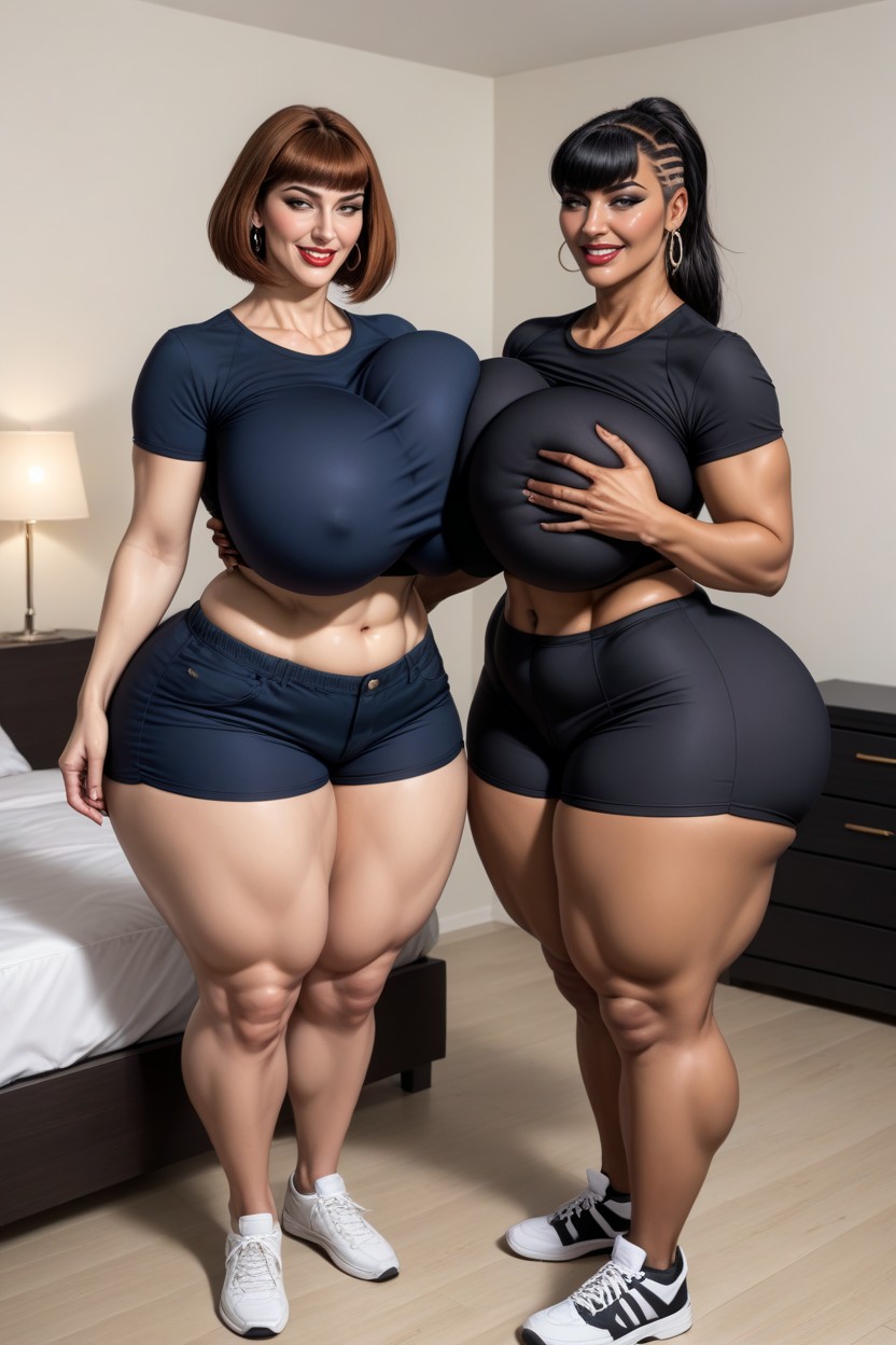 Squeezing Breasts, Armenian Milf Striaght Hair, Hungarian AI Porn