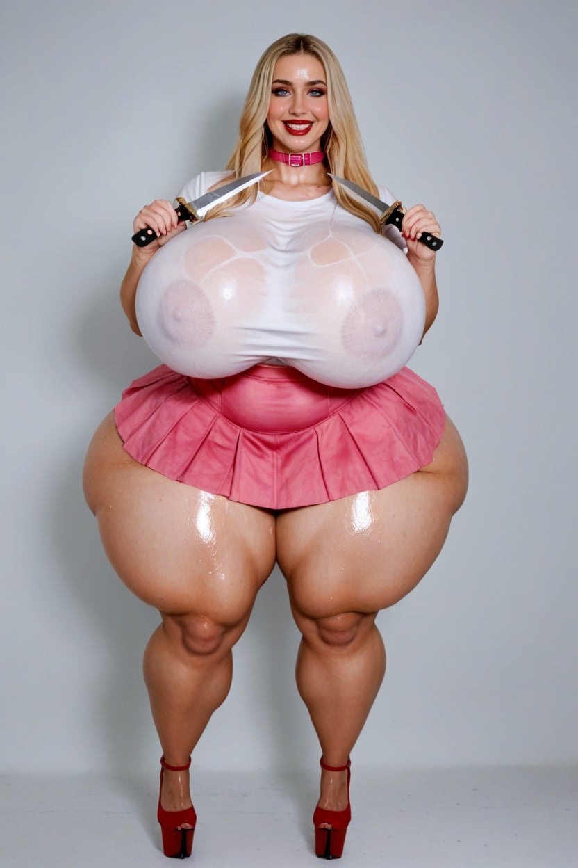 The Body Is Wet, Hdr,evil Smile, Hyper Boobs AI Porn
