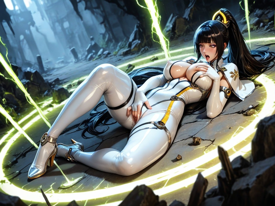 Detailed Face, Dramatic Lighting, One Winged Hentai AI Porn