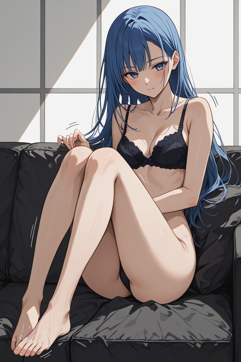 Lying On Sofa Alone, Full Hd, Move Lines Hentai AI Porn