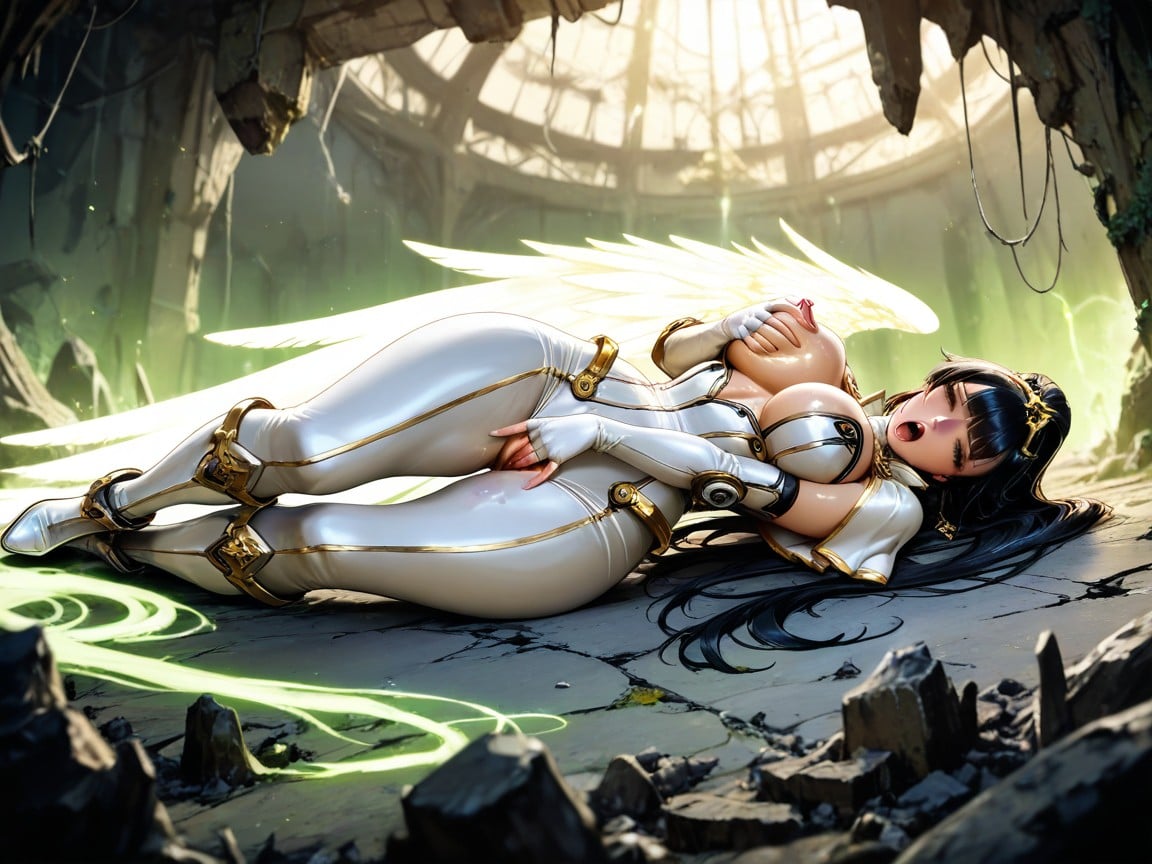 Straight Bangs, Hourglass Waist, Skinny Hentai AI Porn