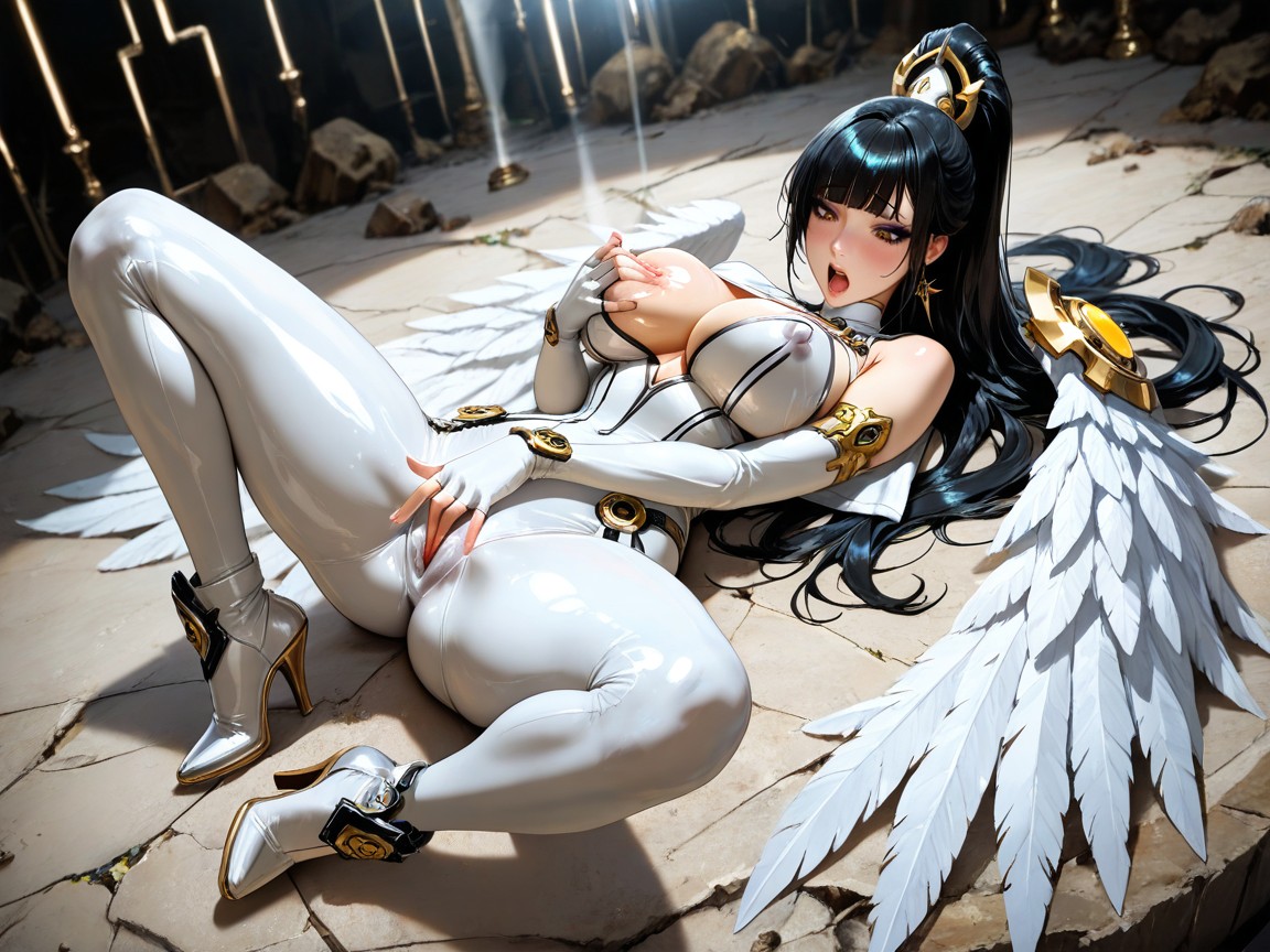 Detailed Face, Erect Nipples, Hourglass Waist Hentai AI Porn