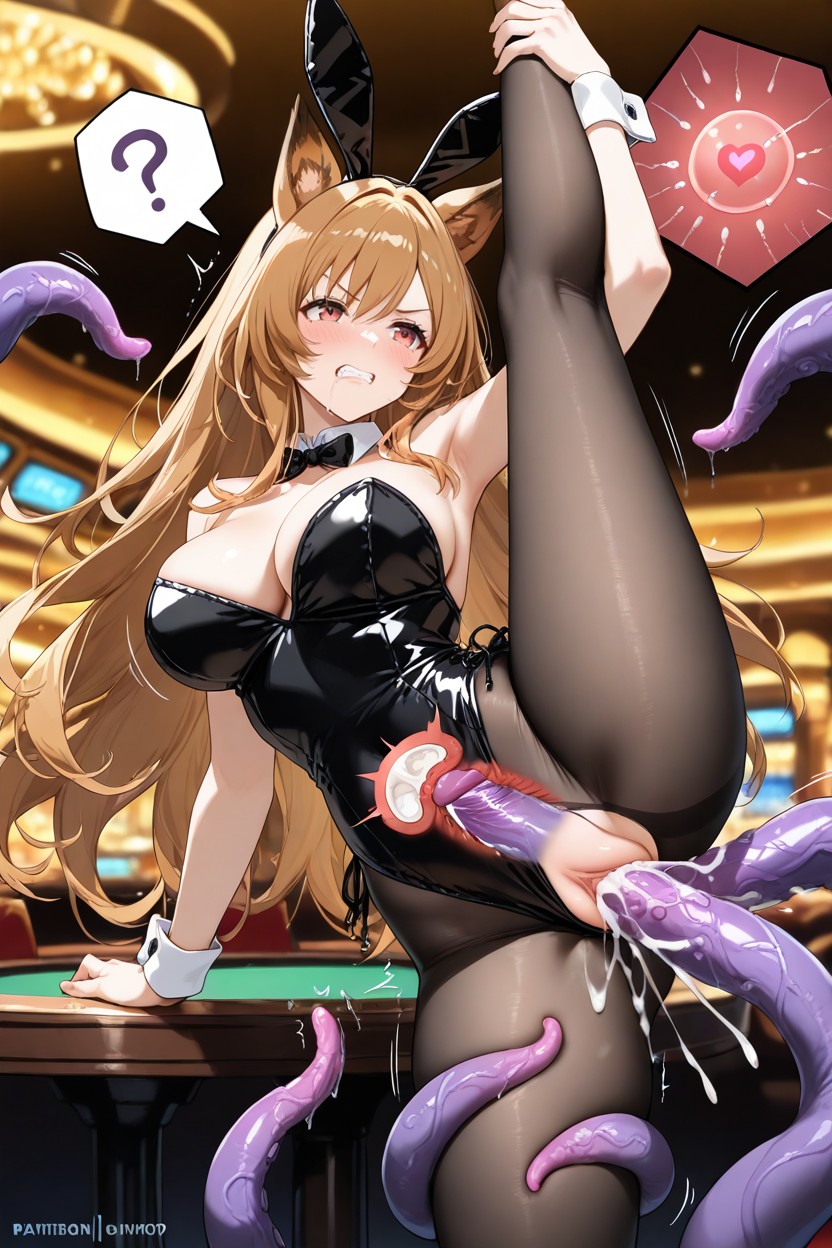 Drooling, Tentacle, Fertilization Hentai AI Porn