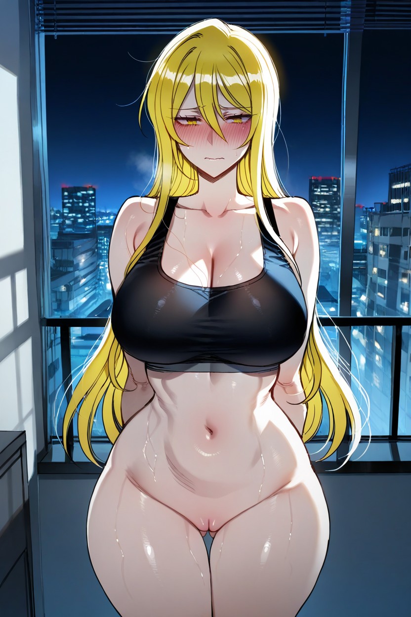 Humid, Nighttime, Sweaty Body Hentai AI Porn