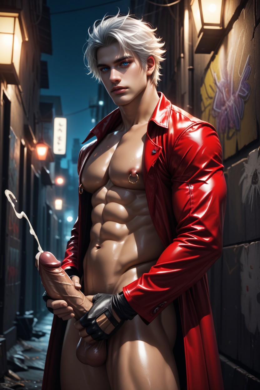Fingerless Gloves, Big Pecs, 自慰 AI同性戀黃片