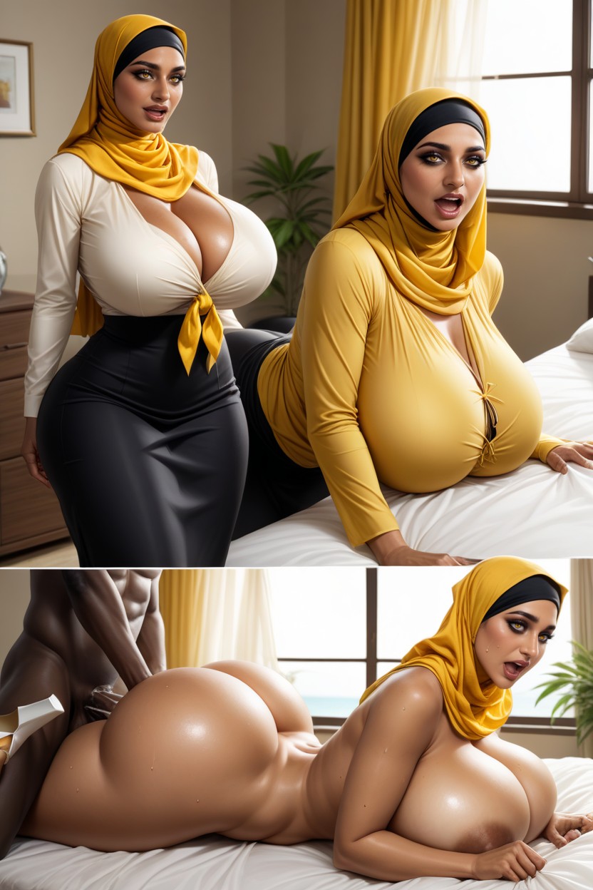 Colossal Breast, Amber Body, Extremely Large Ass Hentai AI Porn