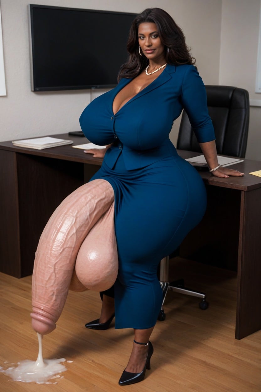 Gigantic Hyper Balls, Model, Principal Shemale AI Porn