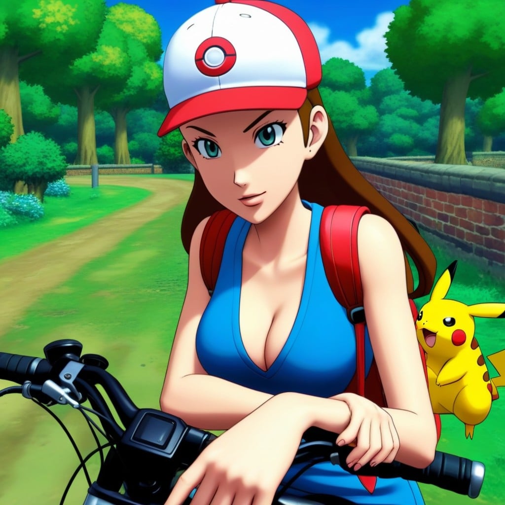 Pokemon Gameplay, Pokemon Art Style, Create Screenshot From Classic Pokemon Game Porno IA