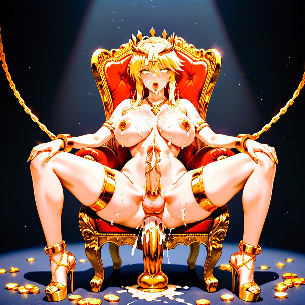 25+, Gold Bonds, Jewelry Hentai AI Porn