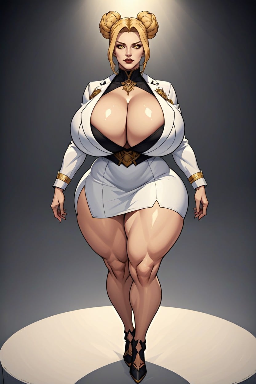 Breast Expansion, Cleavage, Full Body Hentai AI Porn